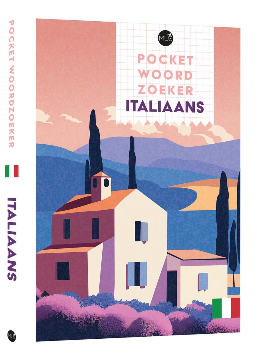 Pocket Woordzoeker - puzzelboek - Italiaans (EAN: 9789045329093)
