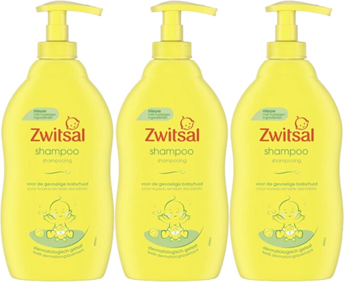 Zwitsal Baby Shampoo - 3 x 400 ml - Voordeelverpakking (EAN: 8710522040492)