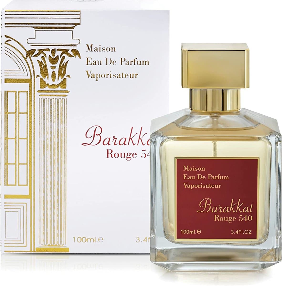 Barakkat Rouge 540 Eau de parfum- 100 ML - Eau de Parfum - Unisex (EAN: 6291106488203)