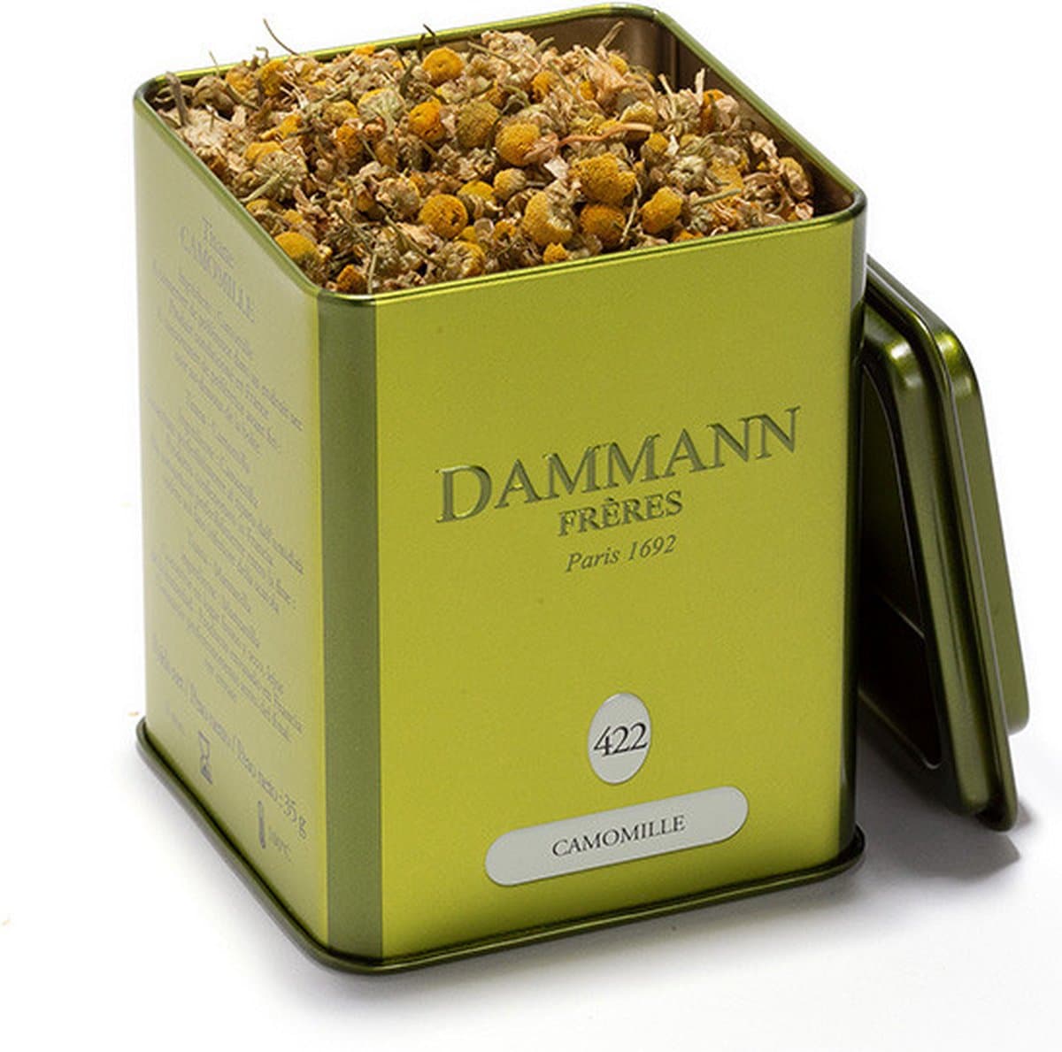 Dammann Frères - Camomille - 35 gram Kamille thee - Rustgevende kruidenthee zonder theïne (EAN: 3259920010904)