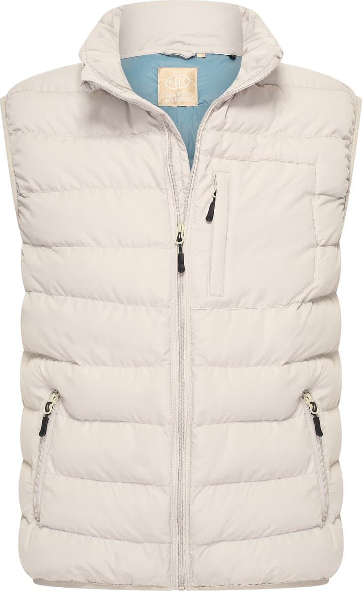 Mario Russo Bodywarmer - Bodywarmer heren - Bodywarmers - Bodywarmer heren outdoor - Jas heren - Tussenjas - Waterafstotend - Beige (EAN: 8721284751076): 1. Waarom ik deze bodywarmer uitkoos