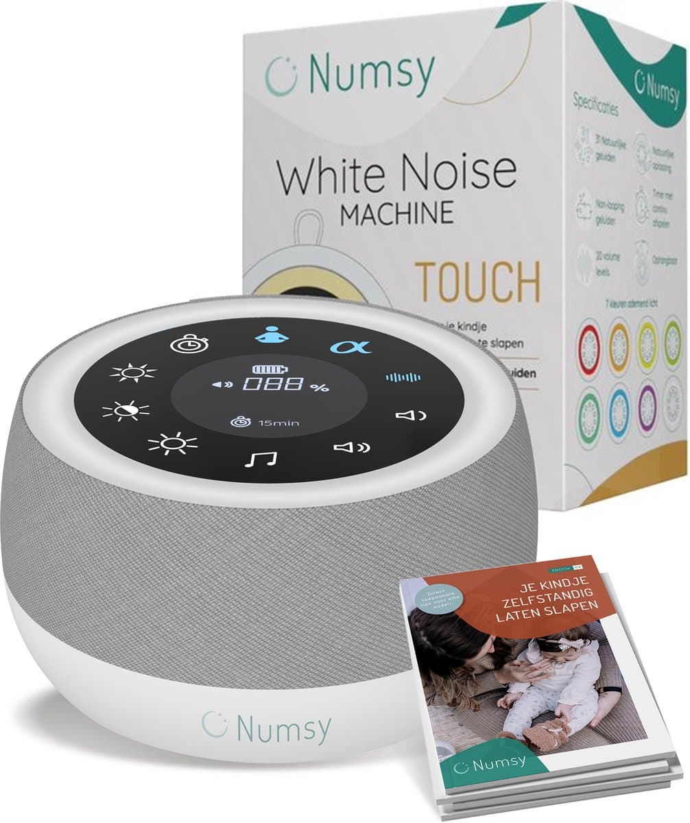 Numsy Touch White Noise Machine Baby - Witte Ruis Machine (EAN: 8719992795161): 🔈 Een knipoog naar de natuur waarom white noise