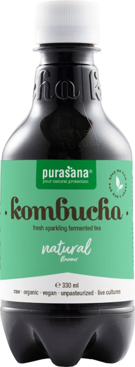 Purasana Kombucha drink natural 330ml (EAN: 5400706617987): Waarom ik er überhaupt naar keek