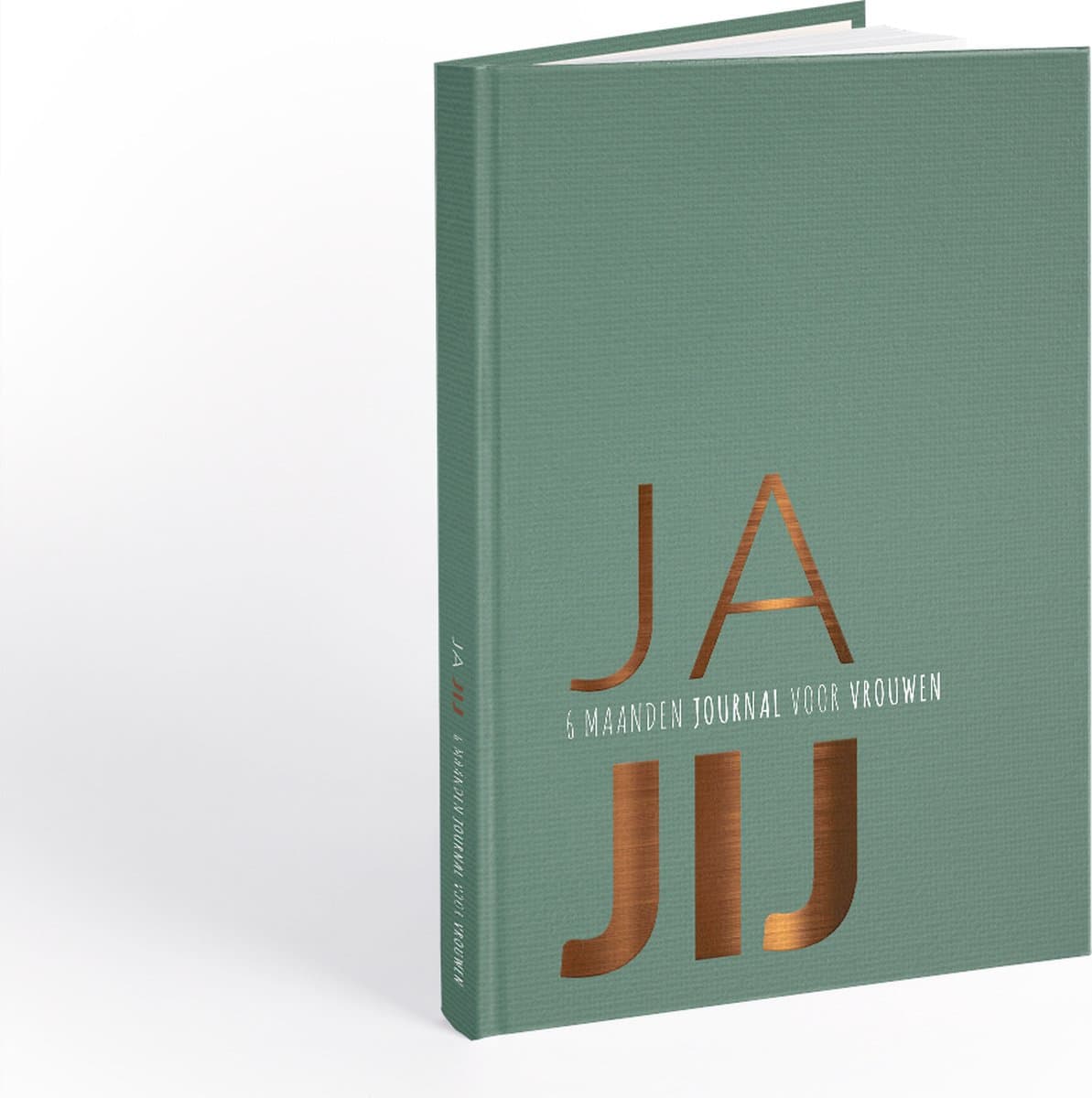 JA JIJ Journal Groen - Invuldagboek/Journals - 6 maanden invuldagboek voor vrouwen - zelfontwikkeling & doelen stellen (EAN: 9789090376233)