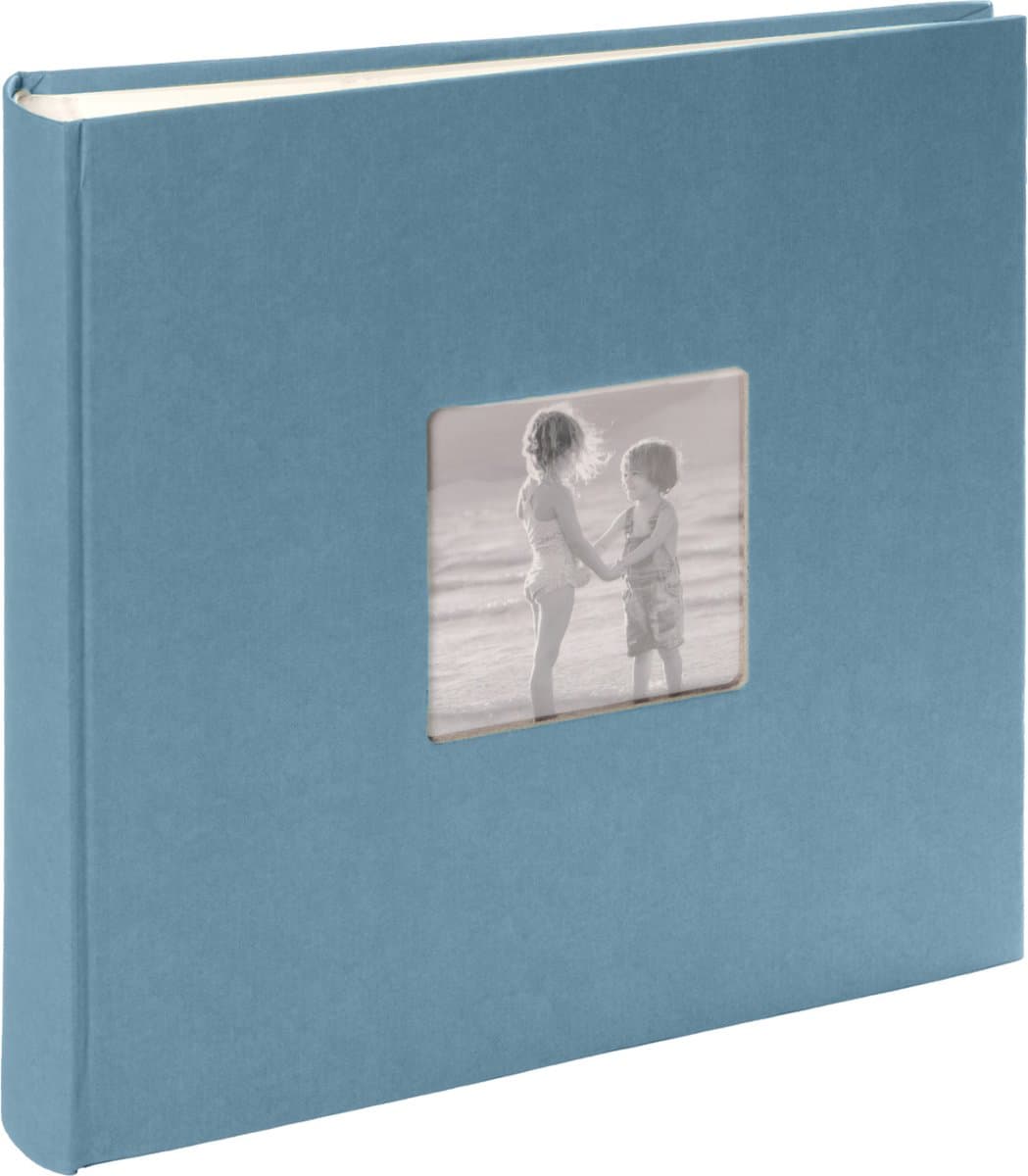Fotoboek - SecaDesign Vita - lichtblauw - 30x30 cm - 100 pagina’s - fotoalbum plakboek (EAN: 8719481049515)