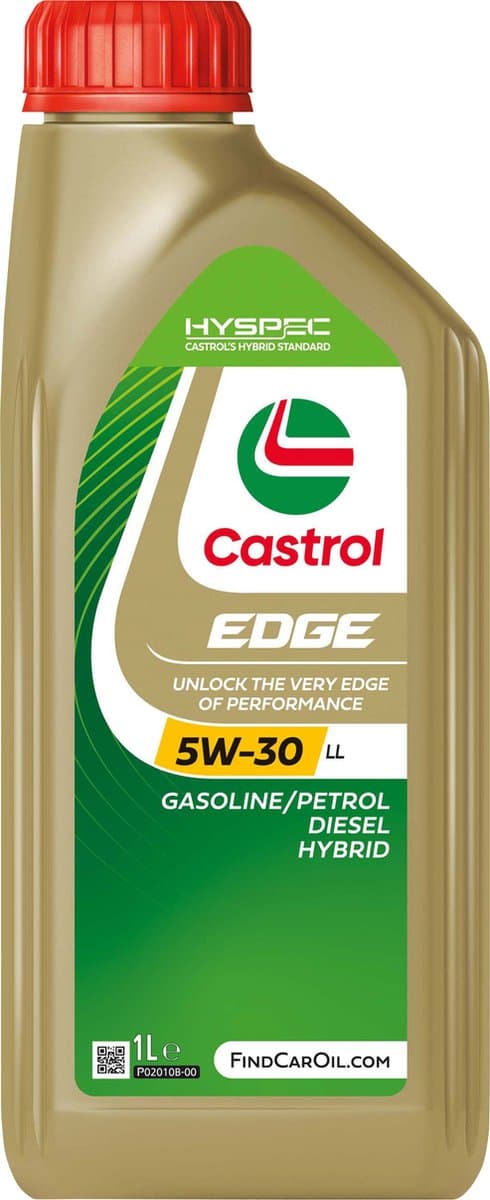 Castrol Edge 5w30 LL Olie - 1L - Motorolie - Benzine en Diesel (EAN: 6097022786702)