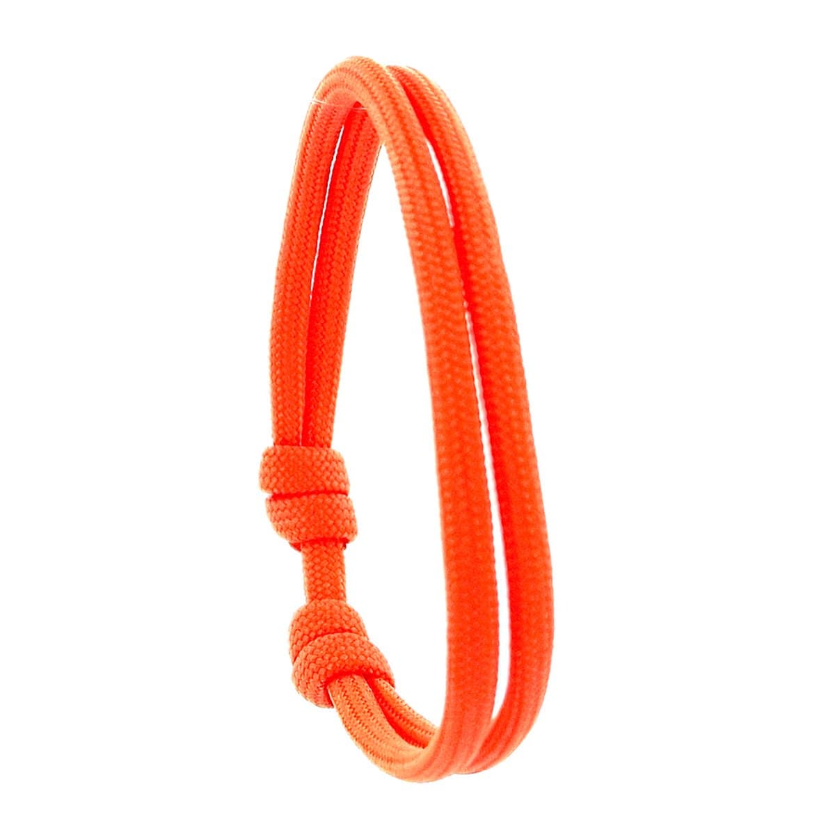 Paracord armbandje neon oranje koningsdag WK HUP HOLLAND voetbal met schuifknoop unisex (EAN: 8720955606073)
