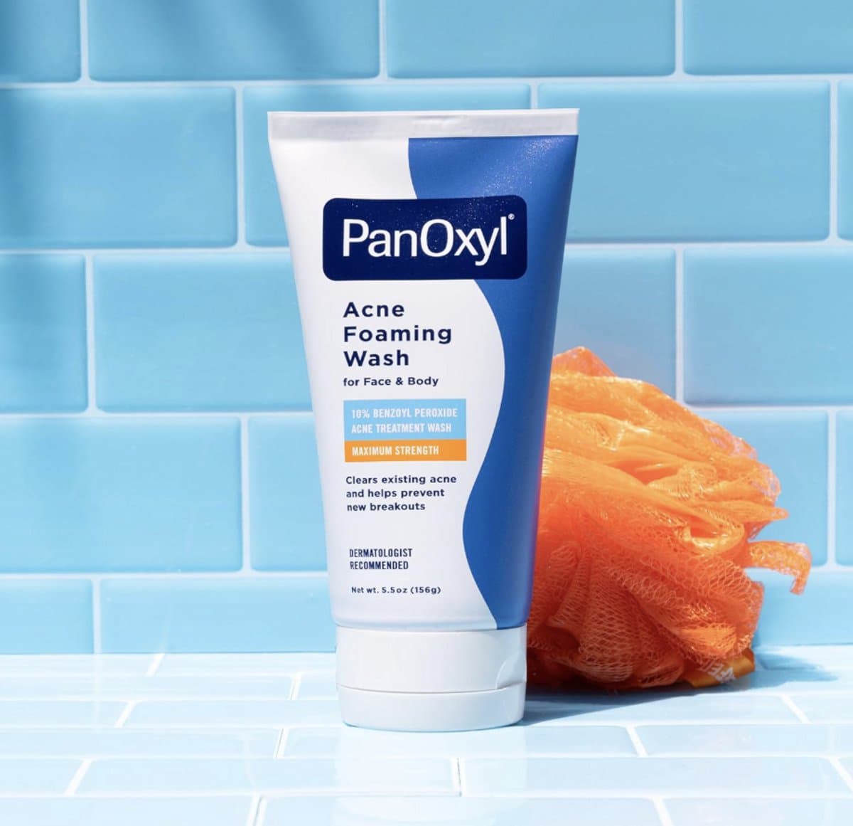 PanOxyl Acne Foaming Wash,Maximum Strength Acne Cleanser,Face & Body Wash,156 g (EAN: 3606000543935): De zoektocht naar een zuivere huid (net als een strakke muur!) ✨