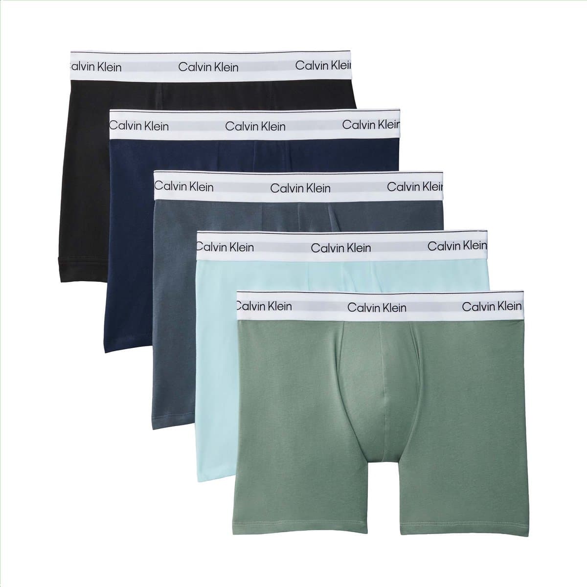 Calvin Klein Onderbroek Boxer Brief 5pk Lv00nb4395 Black/shoreline/sea Spray/niagara M Mannen Maat - M (EAN: 8721223950737): Wat Ik Al Heb Gehoord…