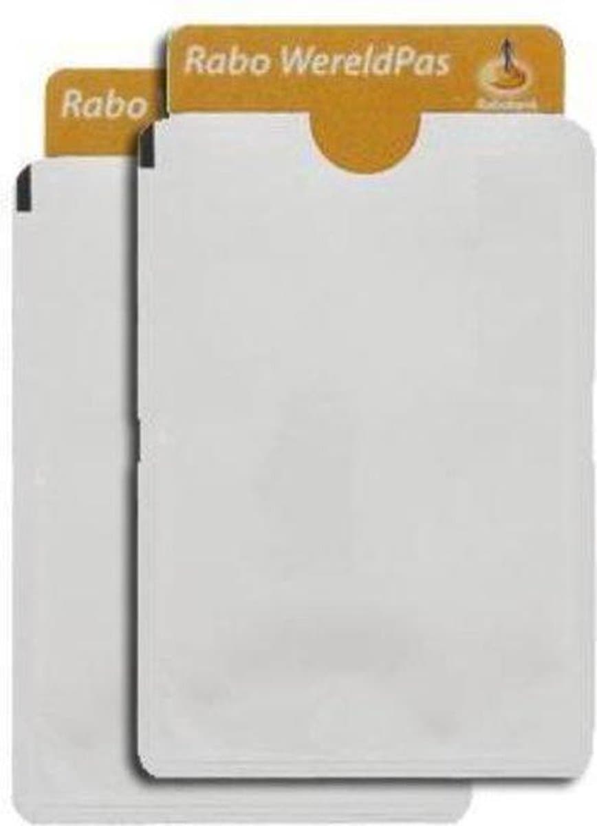 10-pack Bankpas | OV | ID-kaart beschermer - RFID blocker blokkerend zilverkleurig (EAN: 8719324643061): Wat zijn de Bankpas RFID-blockers precies