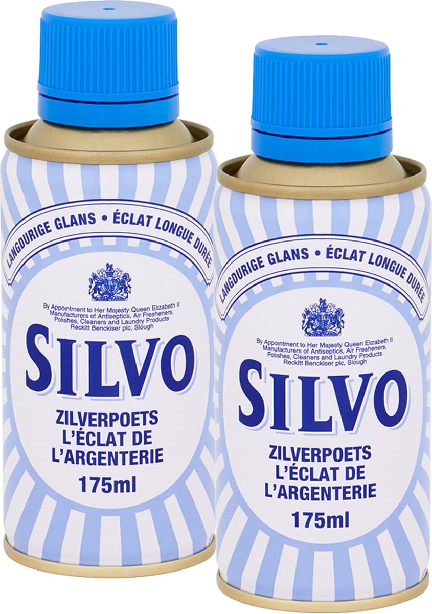 Silvo Zilverpoets 2 x 175 ml - Voordeelverpakking (EAN: 8714774020349)
