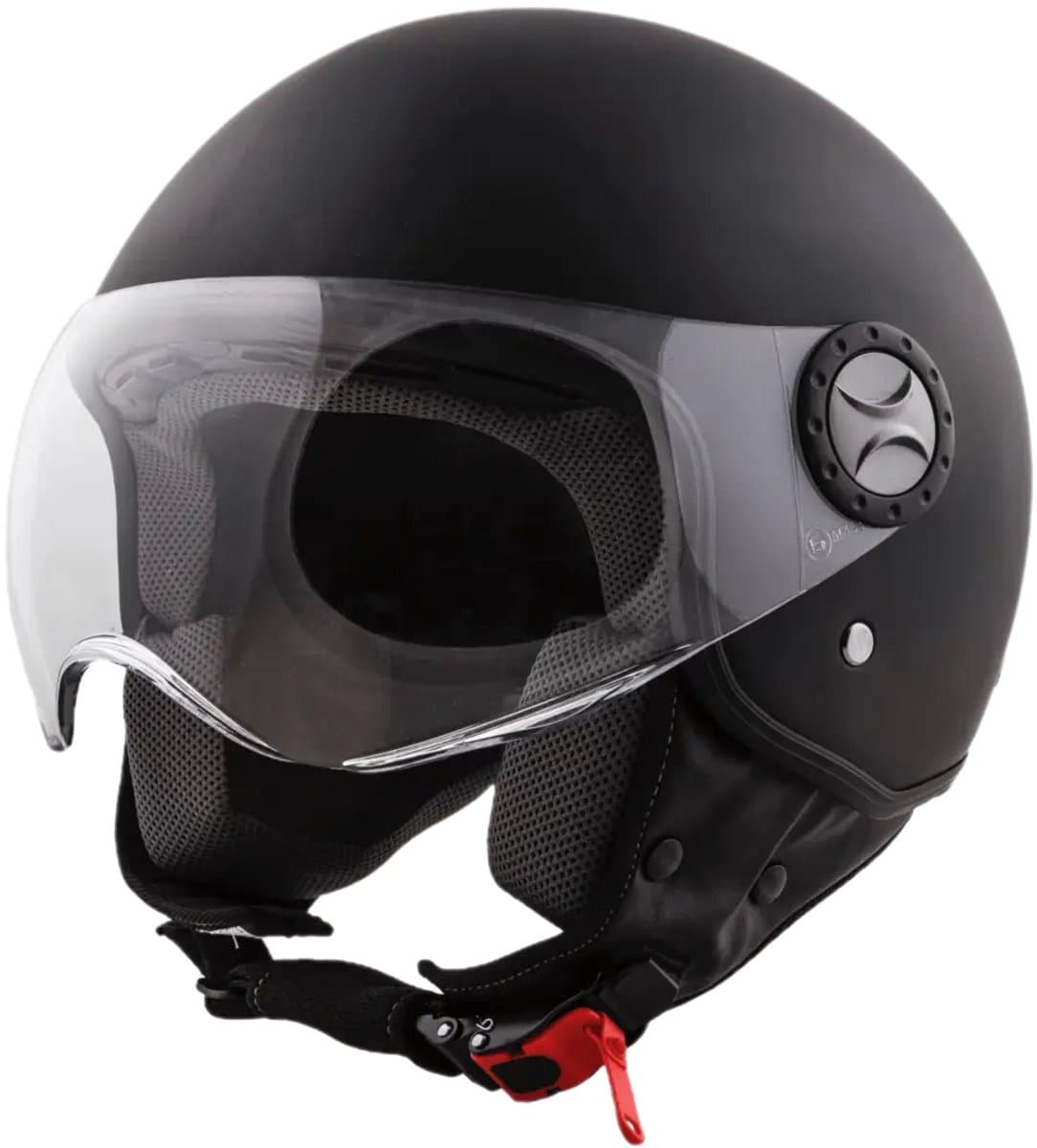 Helm Vito Jet Loreto Mat Zwart - Jethelm - Maat XL - Scooterhelm - ECE 22-06 gekeurd (EAN: 7432031359377)