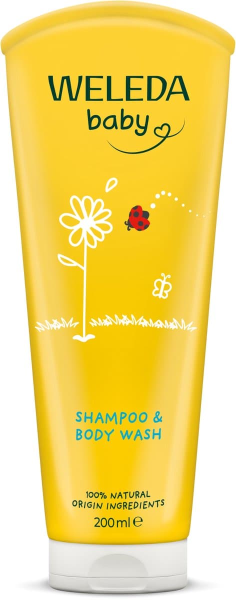 WELEDA Babyshampoo & Douchecrème - Calendula - Mild Reinigen & Uitdroging Voorkomen - 100% Natuurlijke Ingrediënten - 200ml (EAN: 4001638096515): Waarom ik dit product uitprobeerde