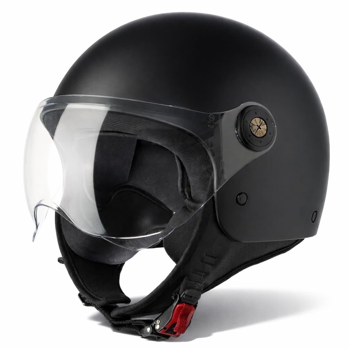 VINZ Duoro Scooterhelm - Motorhelm - Jet Helm voor Vespa, Scooter, Motor Brommer & Snorfiets - Mat Zwart - M (EAN: 8720574324082): Waarom ik voor deze helm koos