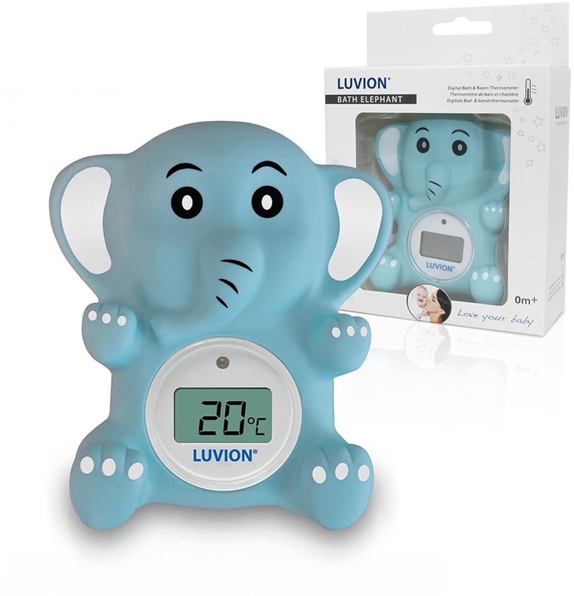 LUVION® bad/kamerthermometer Olifant - Thermometer (EAN: 8718546340413): Waarom een olifant mijn nieuwe favoriete huisgenoot is