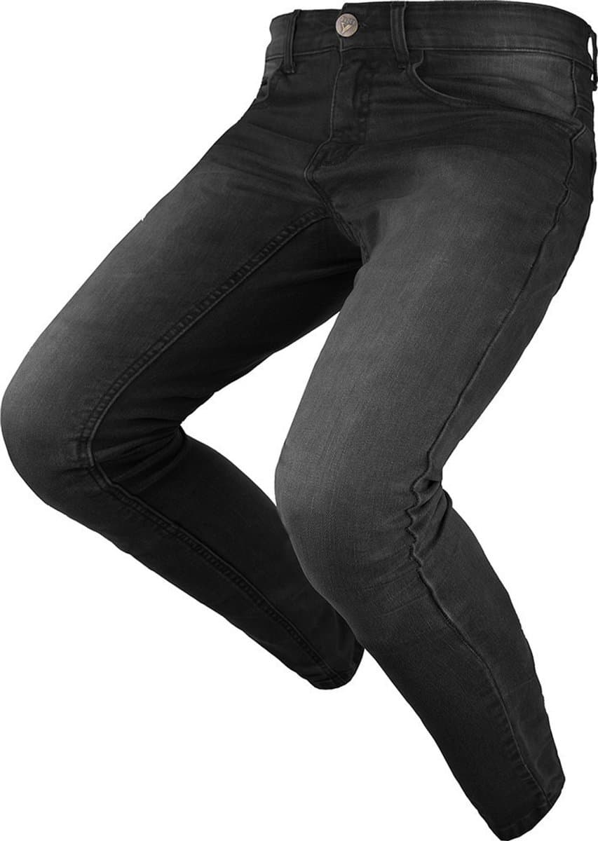 By City Motorbroek spijkerbroek Route II Jeans Black-32 (EAN: 8435697508430)