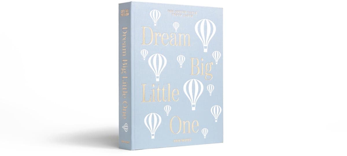 Printworks Baby Album - Dream Big Little One - Lichtblauw (EAN: 7350108174930): **Waarom ik dit album koos Een tip uit de DIY-gemeenschap**