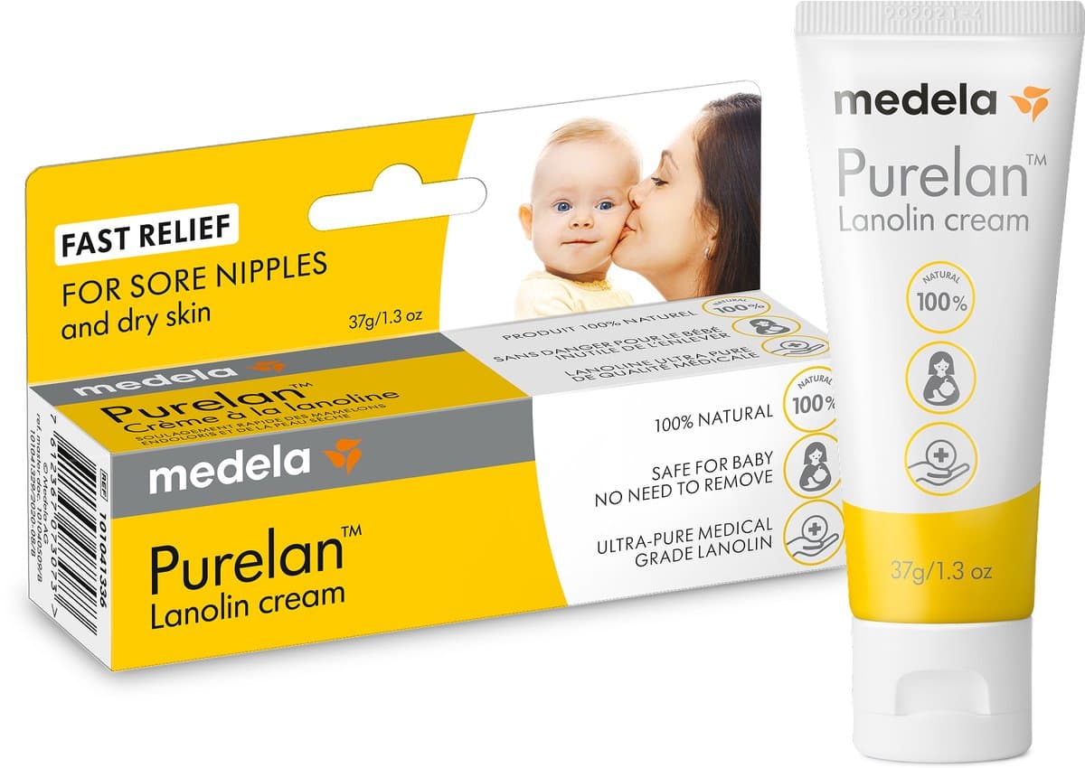 Medela Purelan Tepelzalf - Lanoline tepelcrème - snelle verlichting bij pijnlijke tepels - Tube 37gr (EAN: 7612367073073): **Eerste indrukken Wat denken anderen ervan**