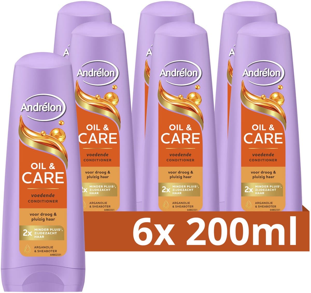 Andrélon - Conditioner - Oil & Care - 6 x 200 ml (EAN: 8720181619519): Waarom deze conditioner in mijn badkamerkastje staat