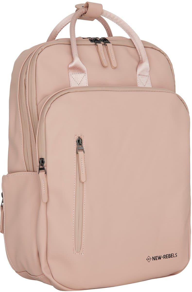 New Rebels William Milwaukee Oudroze 18L Rugzak Waterafstotend Laptop 15.6 Schooltas - Update: sterke ritsen (EAN: 8720629078939): Waarom deze rugzak mijn ogen heeft laten openstaan