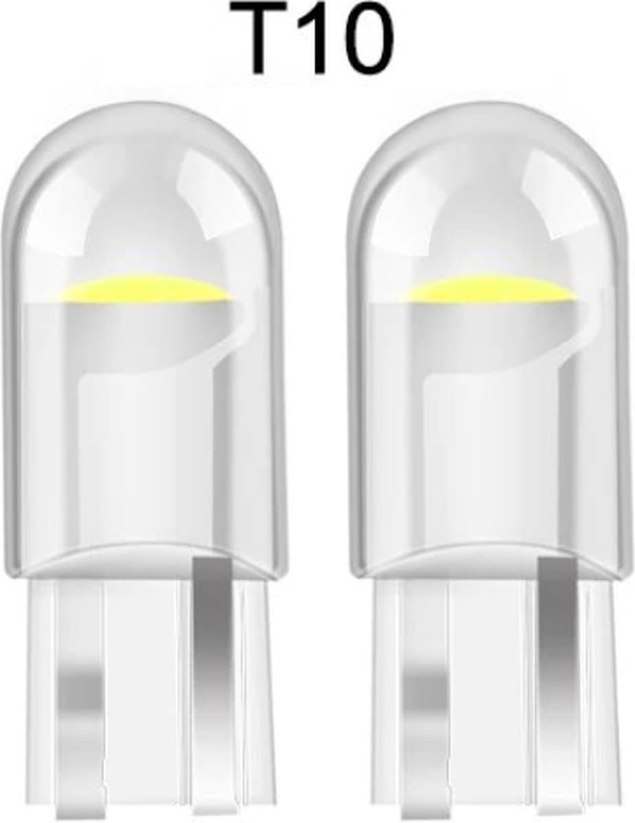 TLVX T10 W5W LED Auto lampen – Canbus – Steeklamp – Interieur verlichting – 6000 Kelvin wit licht – Lange levensduur –12V – Stadslicht – Interieurlicht – Parkeer lampen – Stadsverlichting LED (2 stuks) (EAN: 8720872284453)