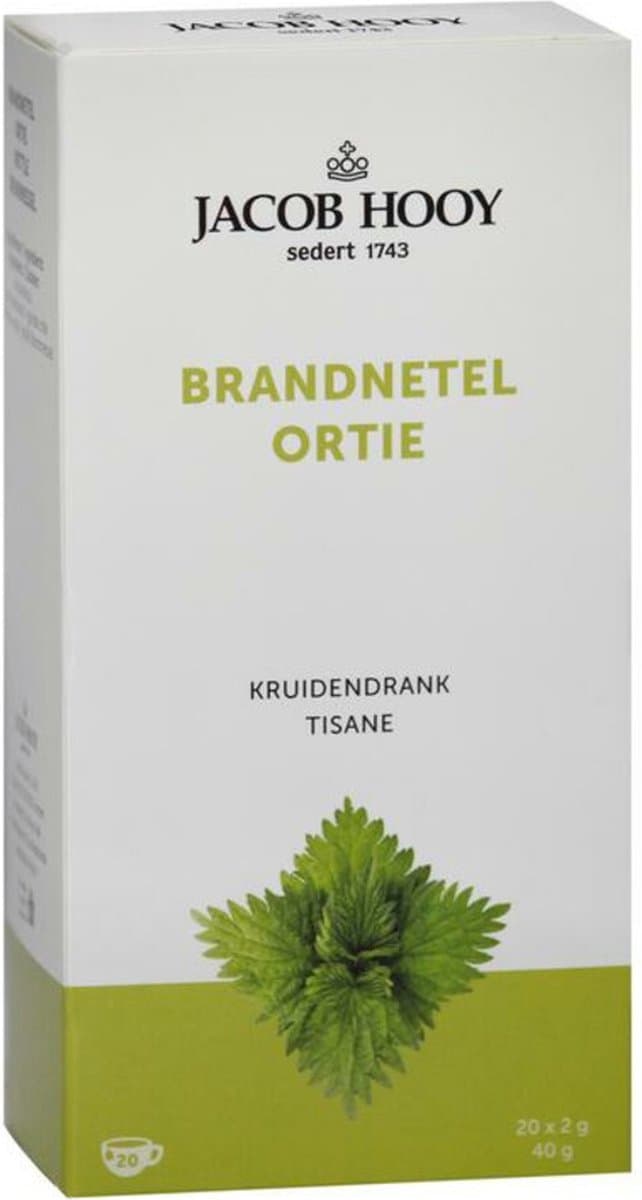 Jacob Hooy Thee Brandnetel 20 stuks (EAN: 8712053352082)