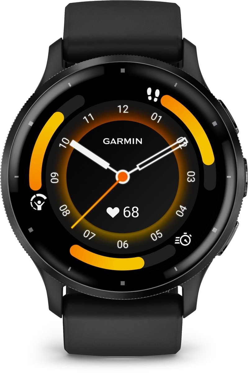 Garmin Venu 3 - Smartwatch - Sporthorloge - 45 mm - AMOLED-Scherm - Zwart (EAN: 0753759314743)