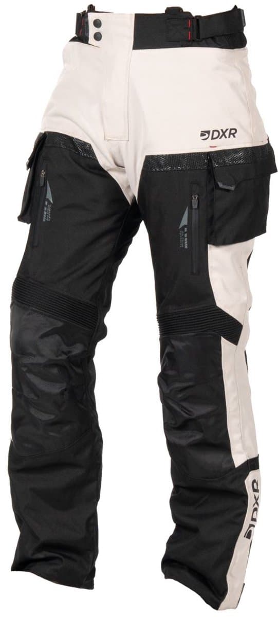 MOTOBLOUZ Motorbroek ROADTRIP BROEK Mannen Zwart/Grijs XL CE-gekeurd (EAN: 3665404007214)
