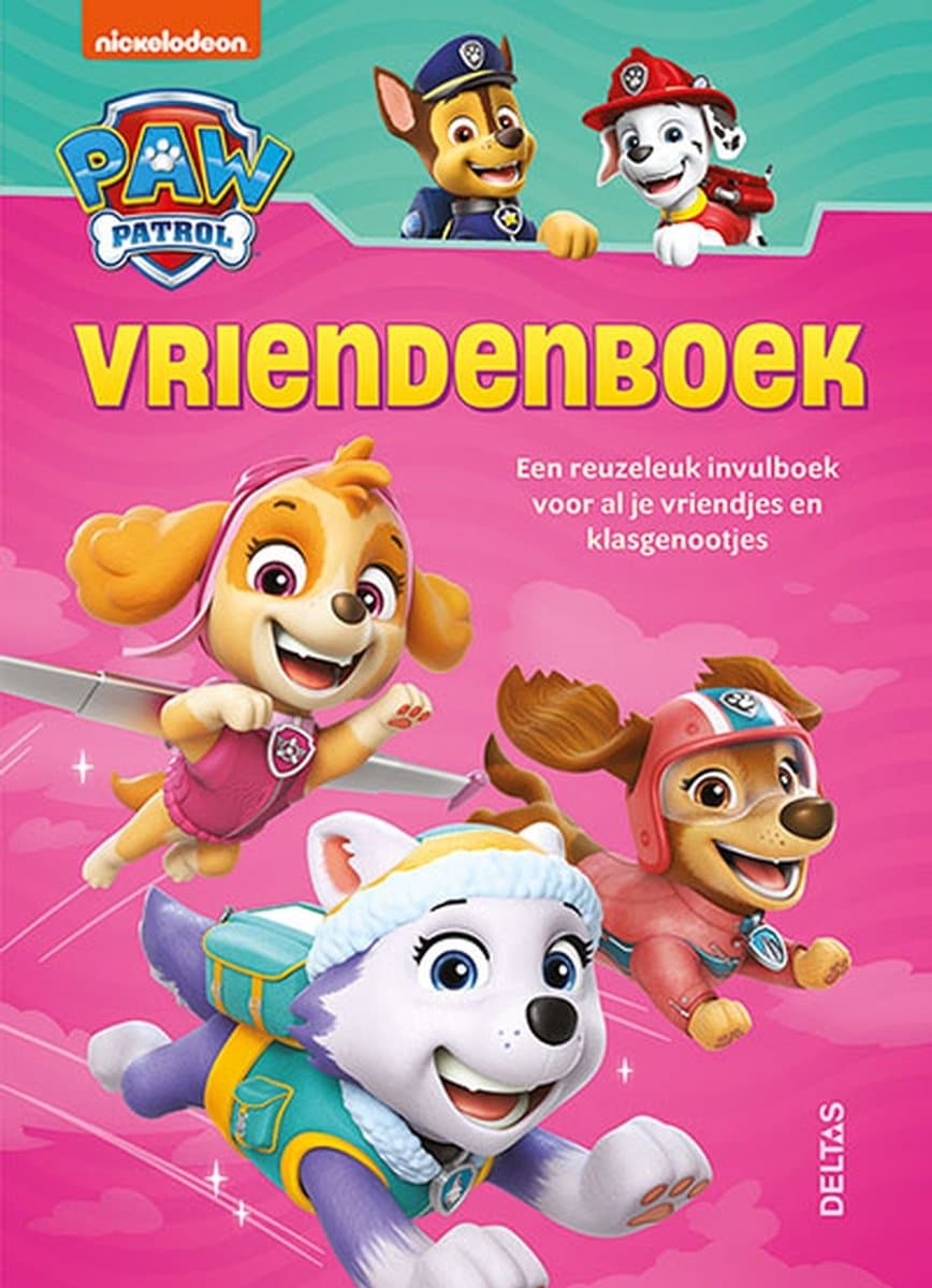 Paw Patrol vriendenboek (EAN: 9789044768091)