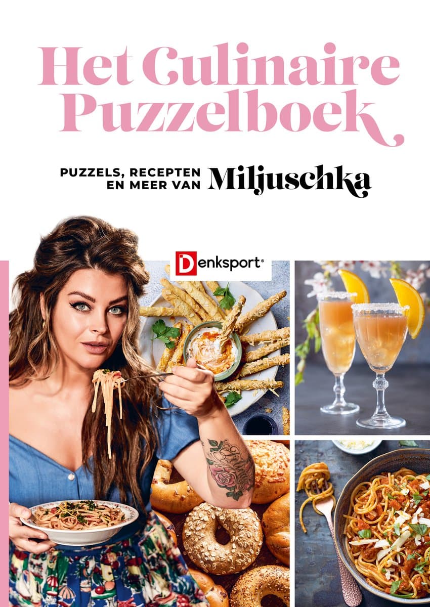 Denksport - Het Culinaire Puzzelboek - met Miljuschka (EAN: 9789493361607)