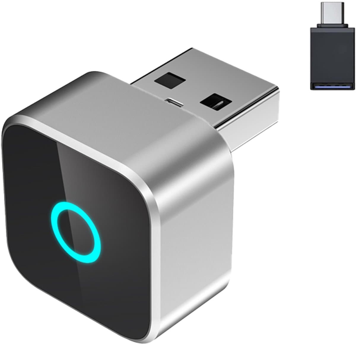 OPTIMERA® 2-in-1 Carplay Dongle PRO - Draadloos Carplay - Android Auto & Apple Carplay - Wireless Carplay - Incl. USB-C Adapter (EAN: 8720892362087)
