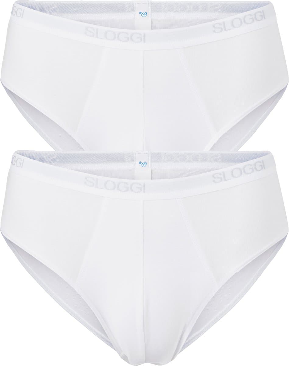 sloggi men Basic Heren Midi slip - 2-pack - Wit - Maat L (EAN: 7613136663358): Waarom ik dit onderhemd een kans gaf
