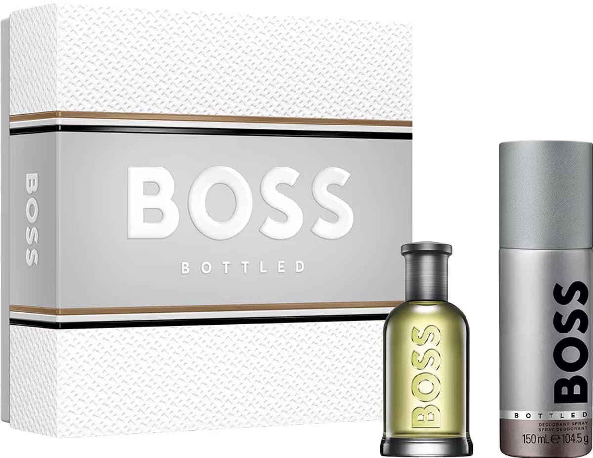 Hugo Boss Boss Bottled 50ml + Deodorant 150ml Eau De Toilette Cadeau Set (EAN: 3616305265142)