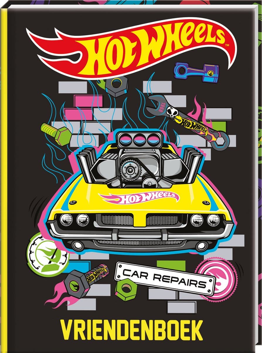 Hot Wheels – Vriendenboekje – 80 pagina’s – Hardcover (EAN: 8718998055651): Een boek dat iets bijzonders is