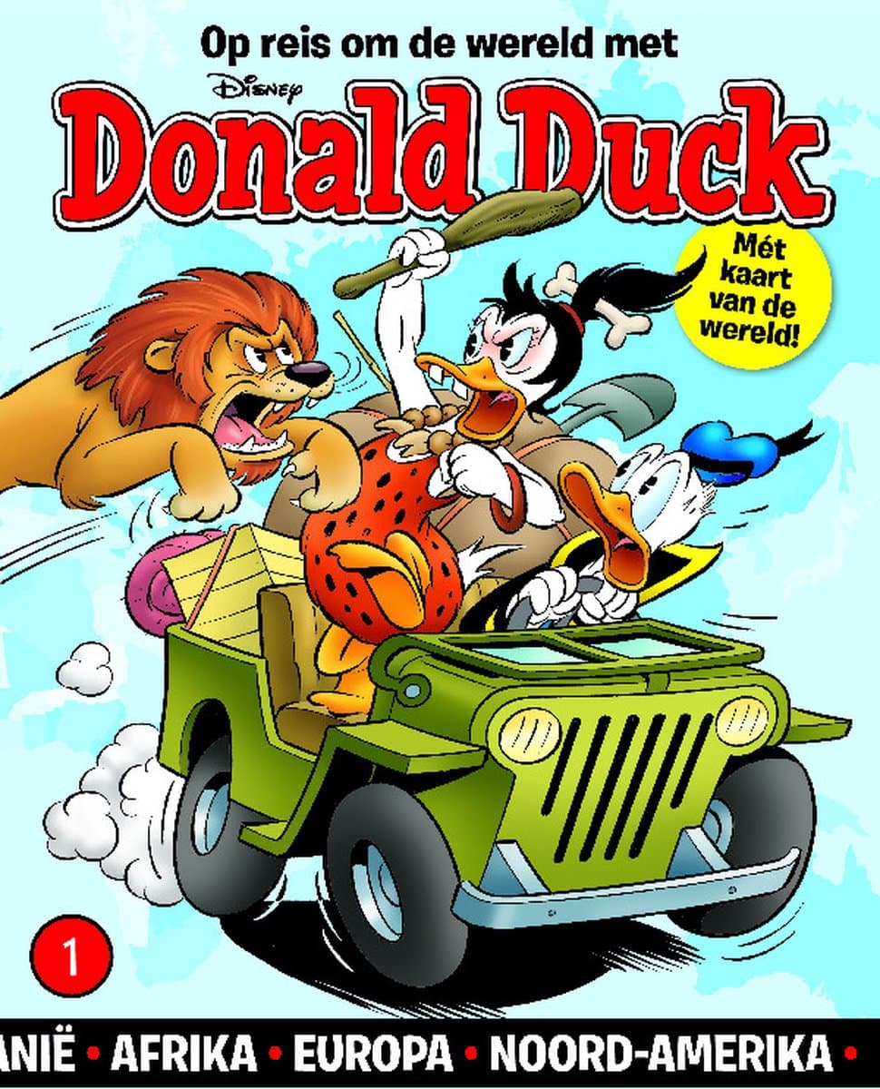 Op reis om de wereld met Donald Duck 1 (EAN: 9789463055611): Waarom Donald Duck op een wereldreis