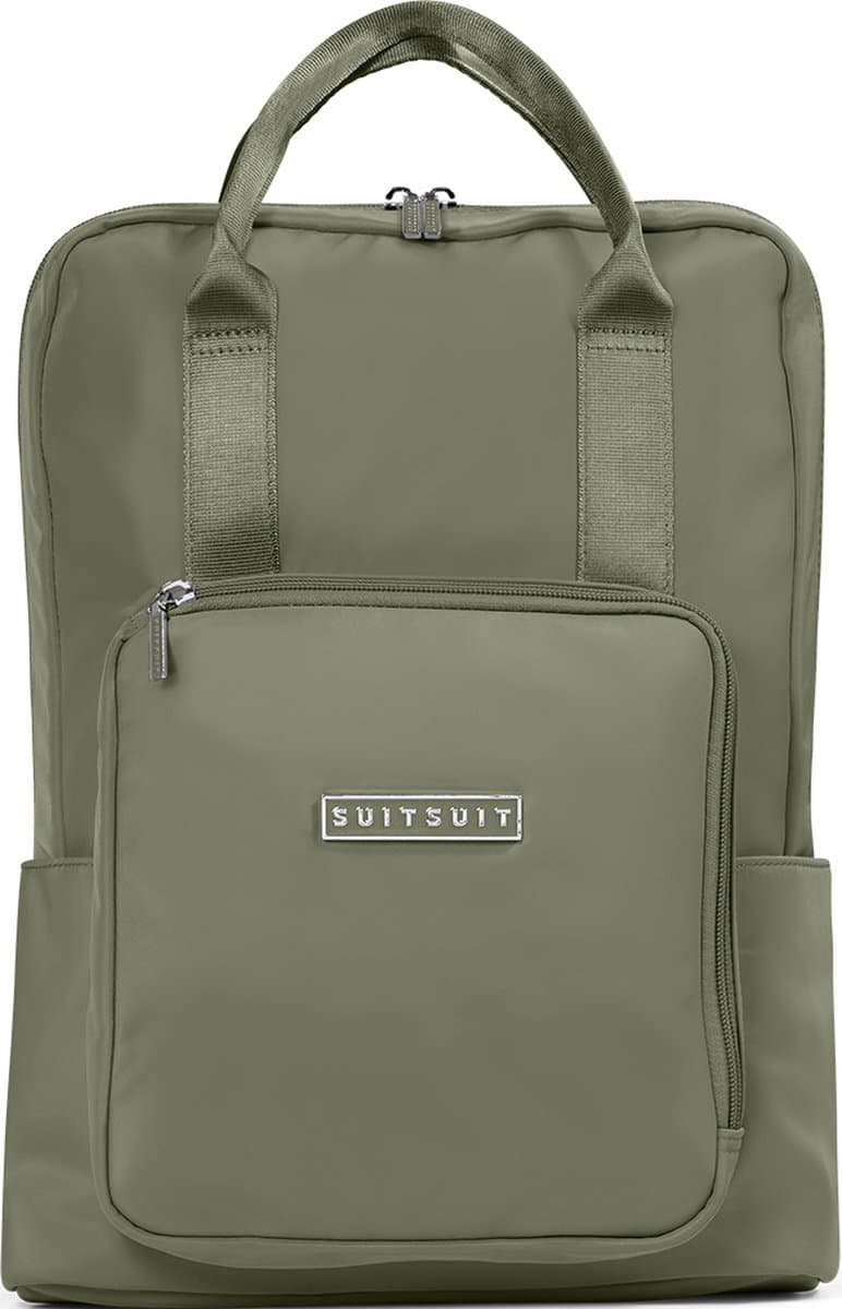 SUITSUIT Natura - Rugzak voor dames - Rugtas met 13 inch laptopvak - Olijf (EAN: 8720088989012)