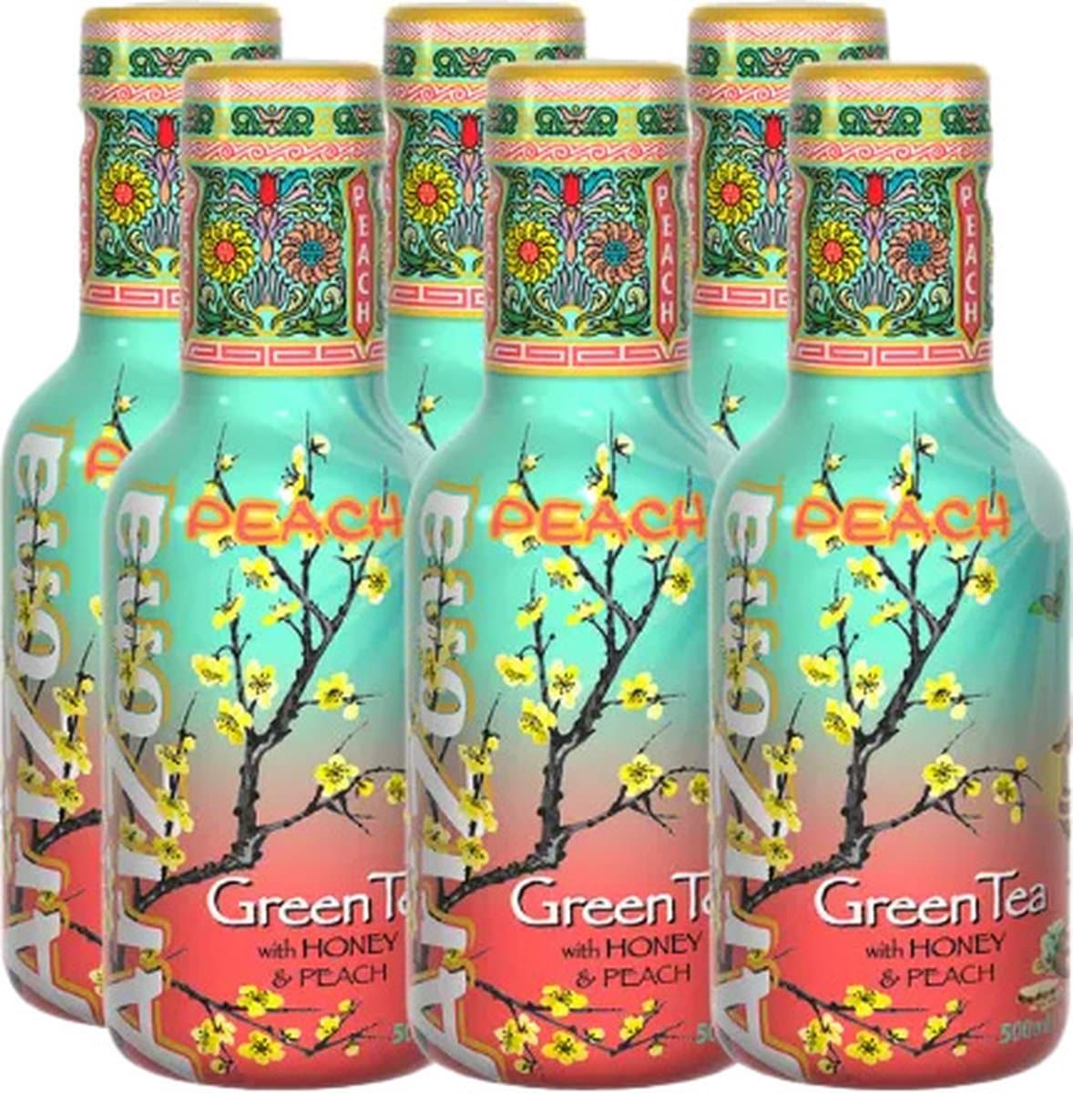 Arizona - Green Tea with Honey & Peach - 6x 500ml (EAN: 0613008761219): **Waarom iedereen erover praat**