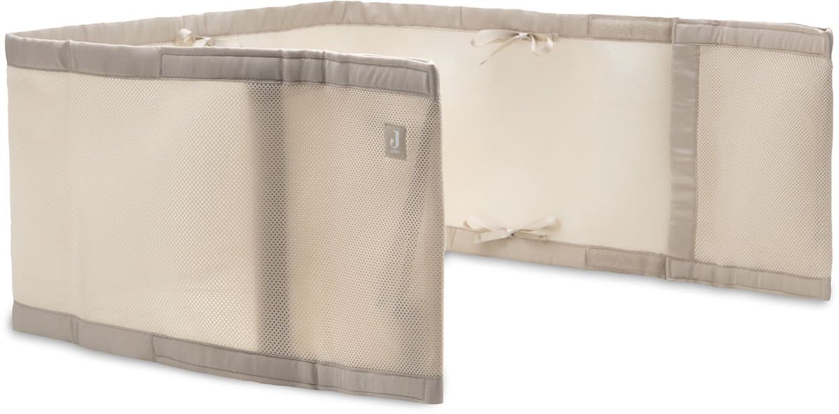 Jollein Boxbumper - 220x30cm Boxomrander - Mesh Sand (EAN: 8717329386815)