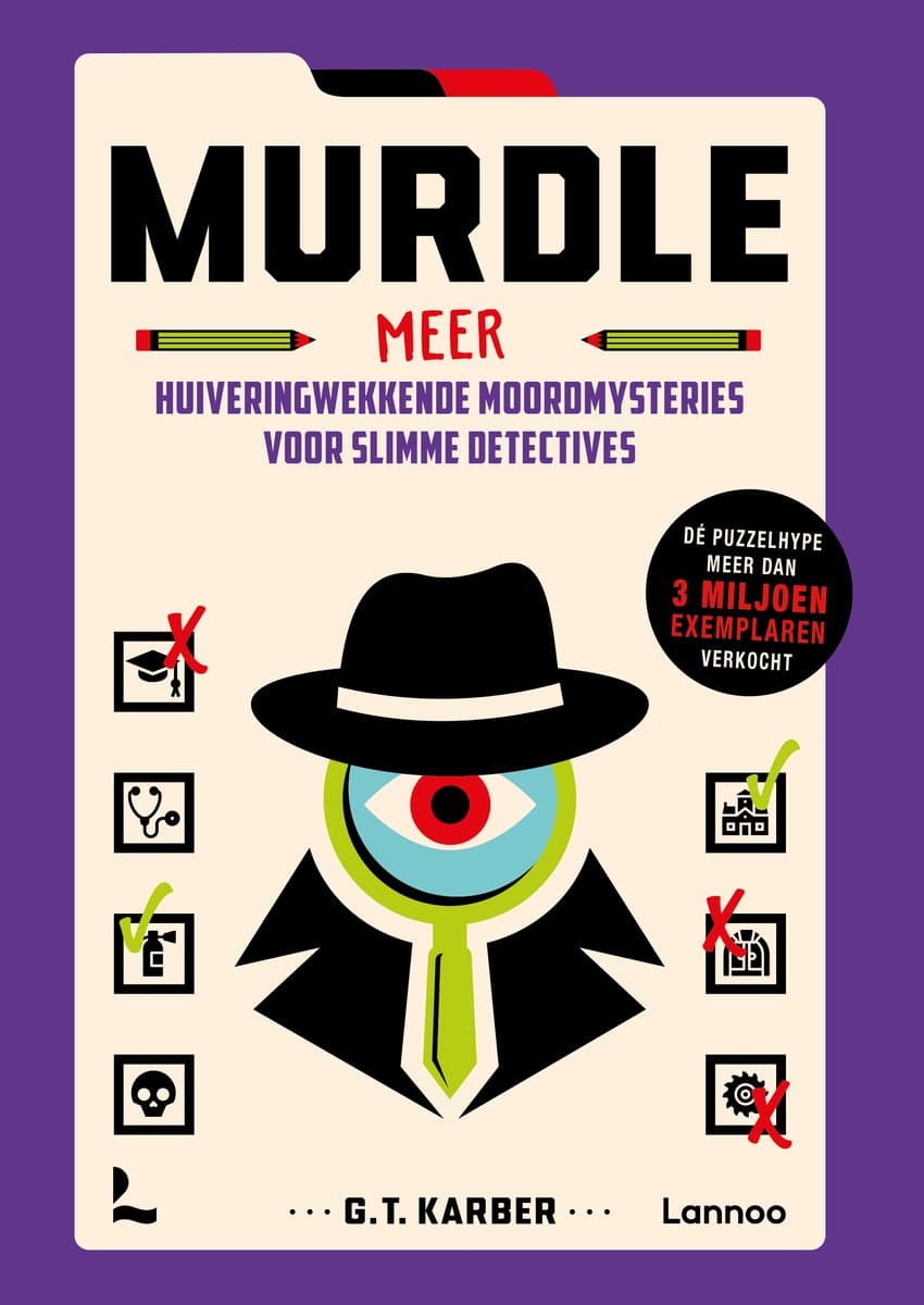 Murdle - Meer huiveringwekkende moordmysteries voor slimme detectivesIJskoud aanbevolen door Crimibox! (EAN: 9789401497862)
