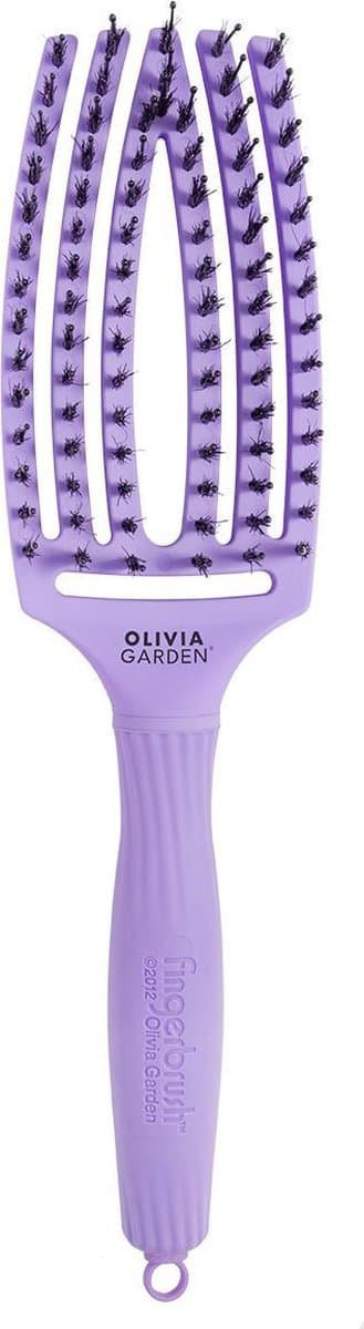 Olivia Garden Fingerbrush Combo Lavender M Borstel: De eerste indruk Liefde op het eerste gezicht