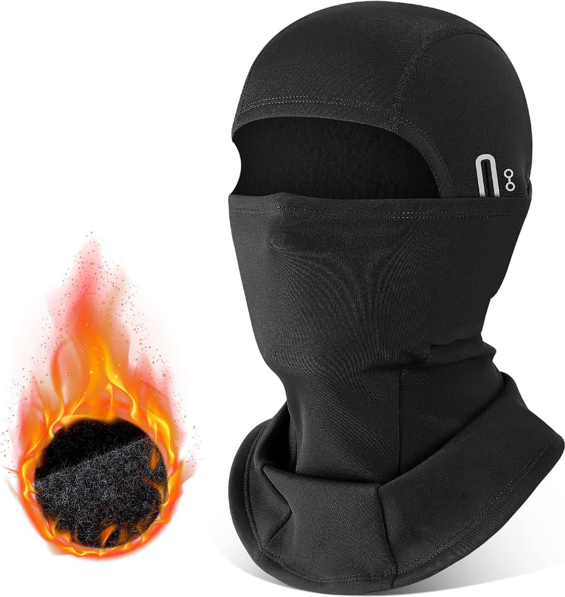 YONO Bivakmuts Sport - Balaclava Fleece - Ski Mask - Helm Muts - Motor - Fiets - Winter - Zwart (EAN: 8720595026873): Even voorstellen mijn nieuwe favoriete winteraccessoire