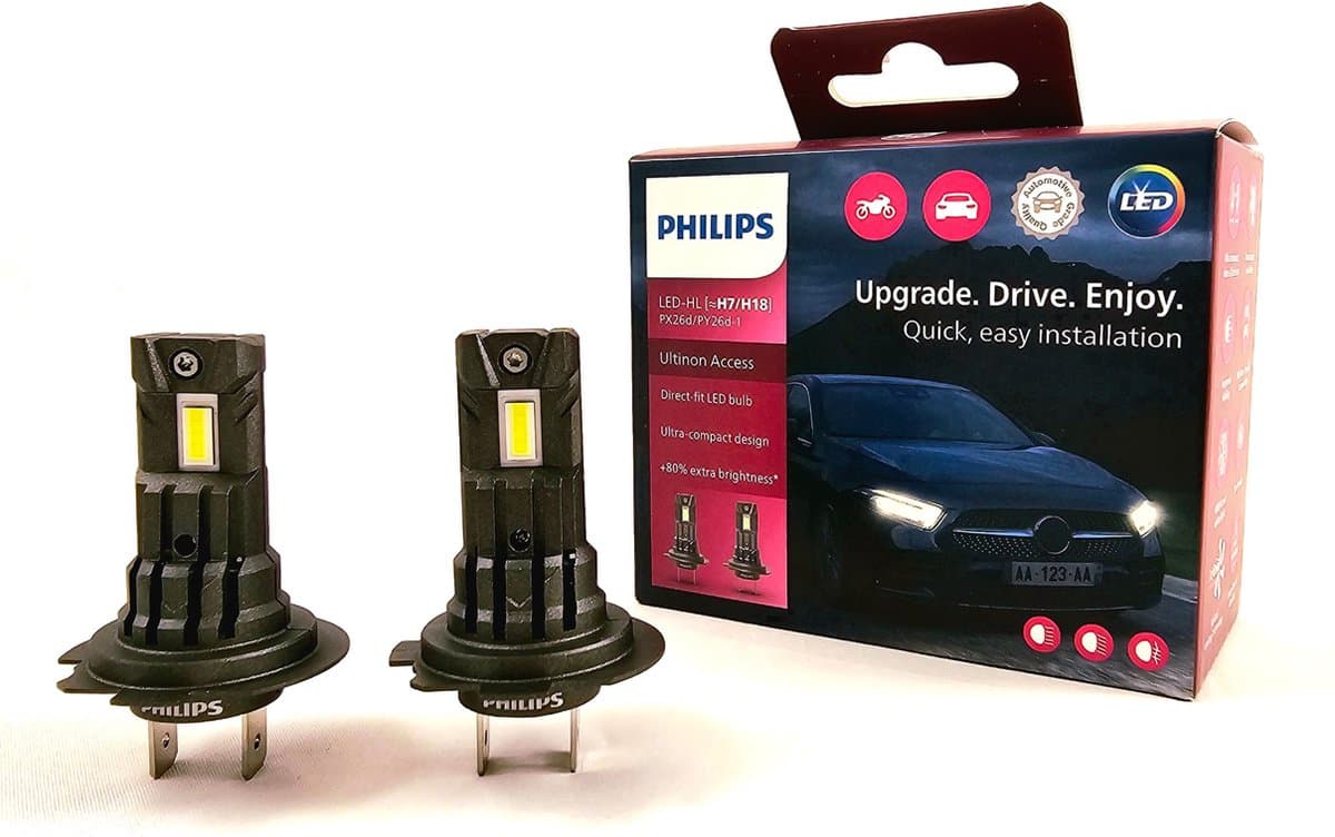 Philips Ultinon - Access - Led H7 - Set - Superior - Autolamp (EAN: 6150746512528)