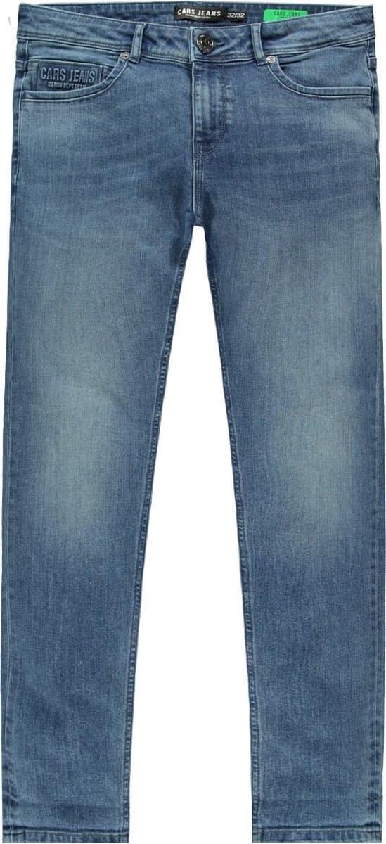 Cars Jeans Heren DOUGLAS DENIM Regular Fit STONE USED  - Maat 32/32 (EAN: 8719734381270)