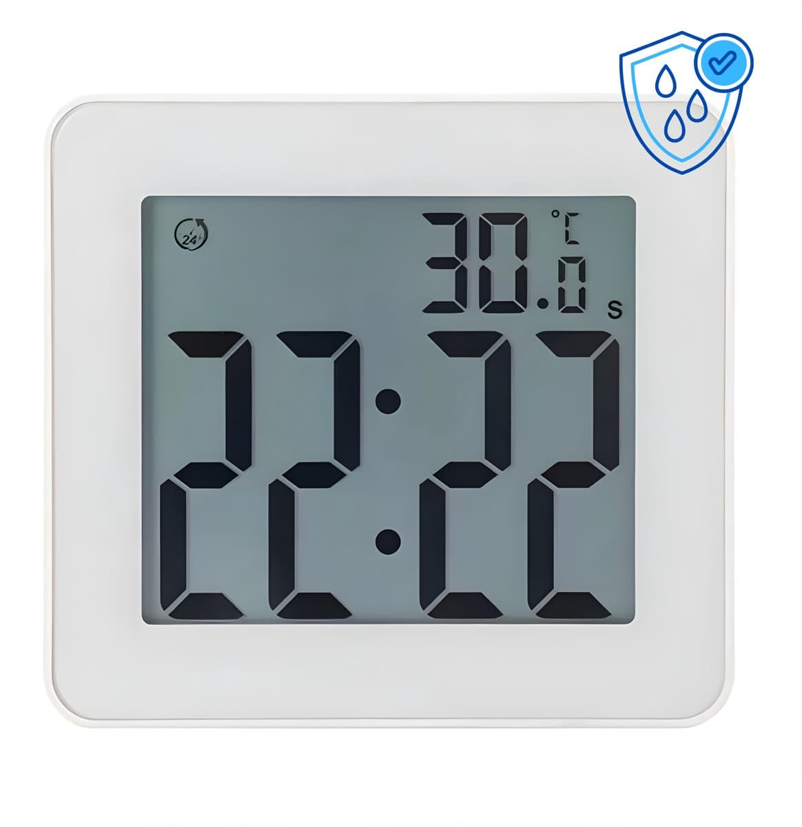 Teedz Douchetimer - Douchewekker - Digitale waterdichte timer - Douche klok - Showertimer - Temperatuurmeter – Digitale Badkamer Klok met Zuignap – Keuken & Douche (EAN: 8721302980778): Wat is de Teedz Douchetimer precies