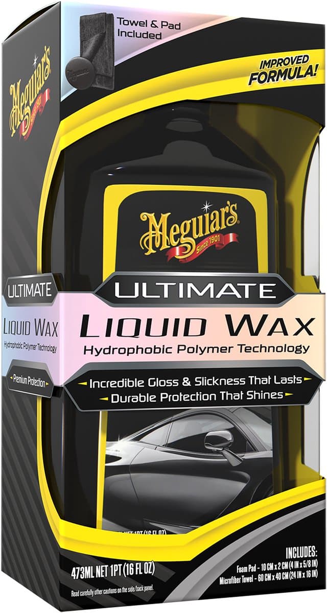 Meguiar's Ultimate Liquid Wax - Hydrofobische auto wax - Hydrofobische waxbescherming - 473ml (EAN: 0070382016067): 1. Wat maakt Meguiar's Ultimate zo speciaal 🌟