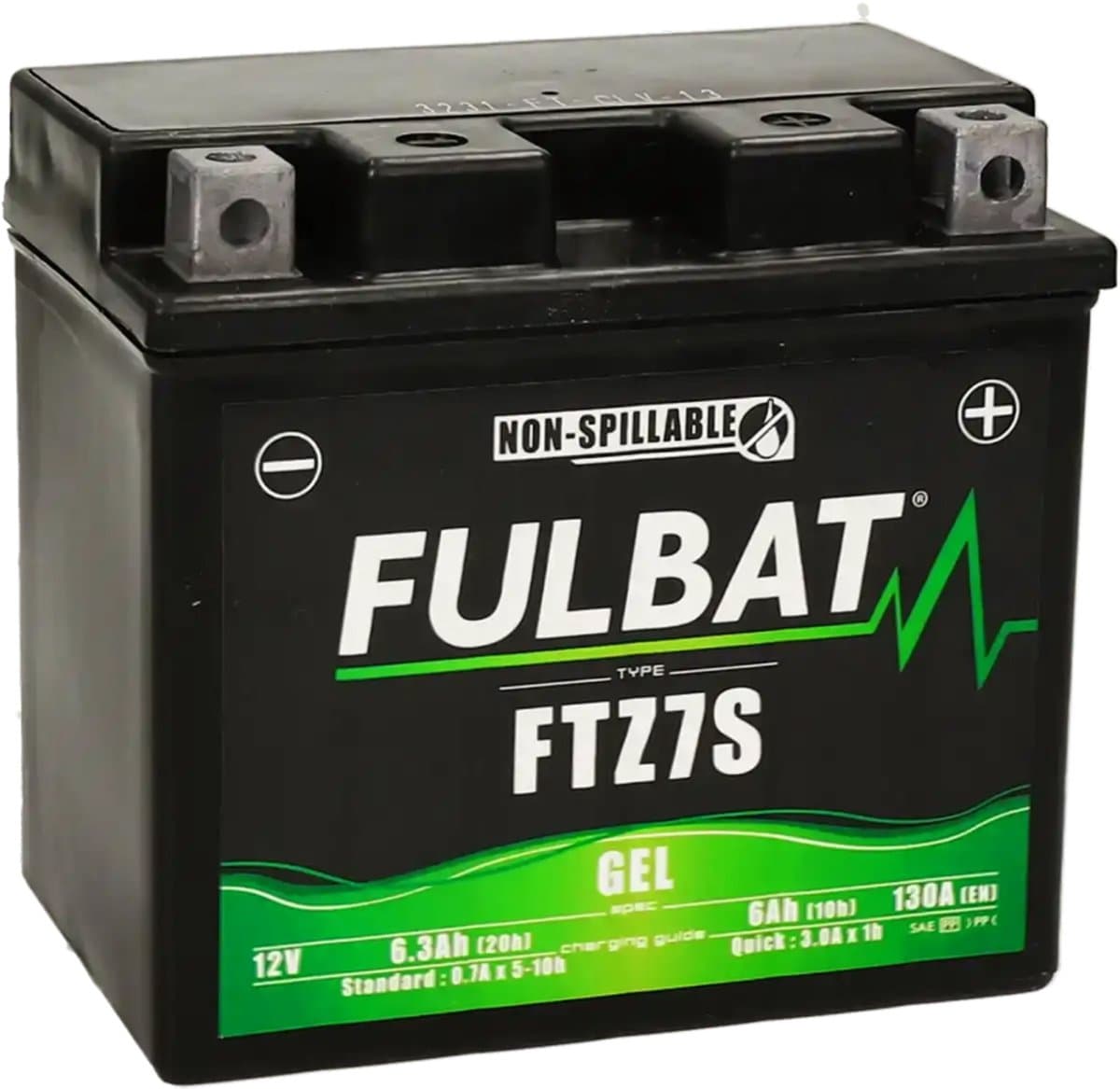 Fulbat YTZ7-S Scooter Accu 12V 6Ah – Gel SLA Accu | Onderhoudsvrij & Gebruiksklaar (EAN: 3564095506351)