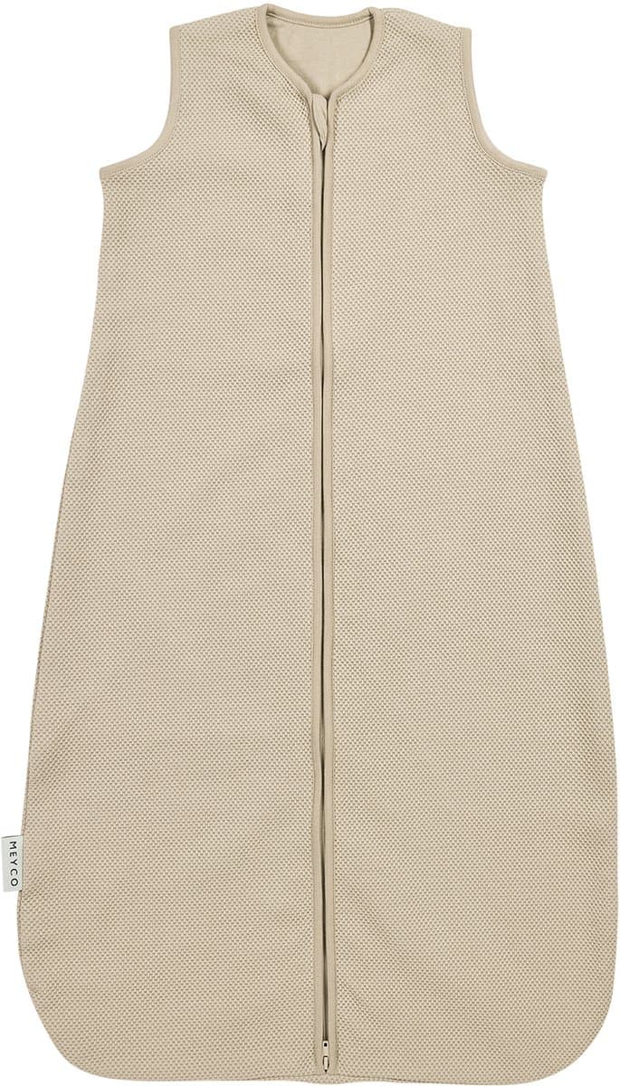 Meyco Baby Studio Collection Classic Baby Slaapzak - Sand - 70cm - 1.0 TOG (EAN: 4054703005349)