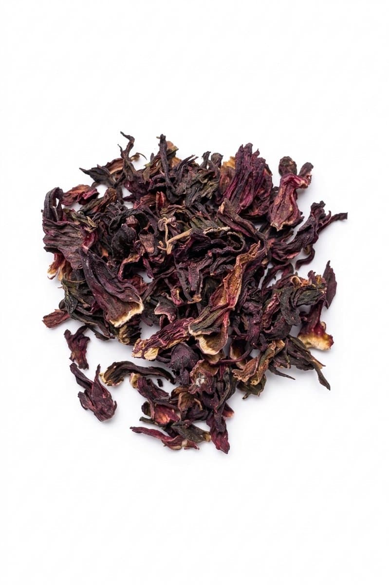 Hibiscusthee 2 X 1kg - Gedroogde Bloemen Hele Hibiscusbloemen - 100% Natuurlijk - 2000g Losse Thee - Premium Kwaliteit Hibiscus Sabdariffa Kruidenthee met Kajal Sticker (EAN: 0781365817181)