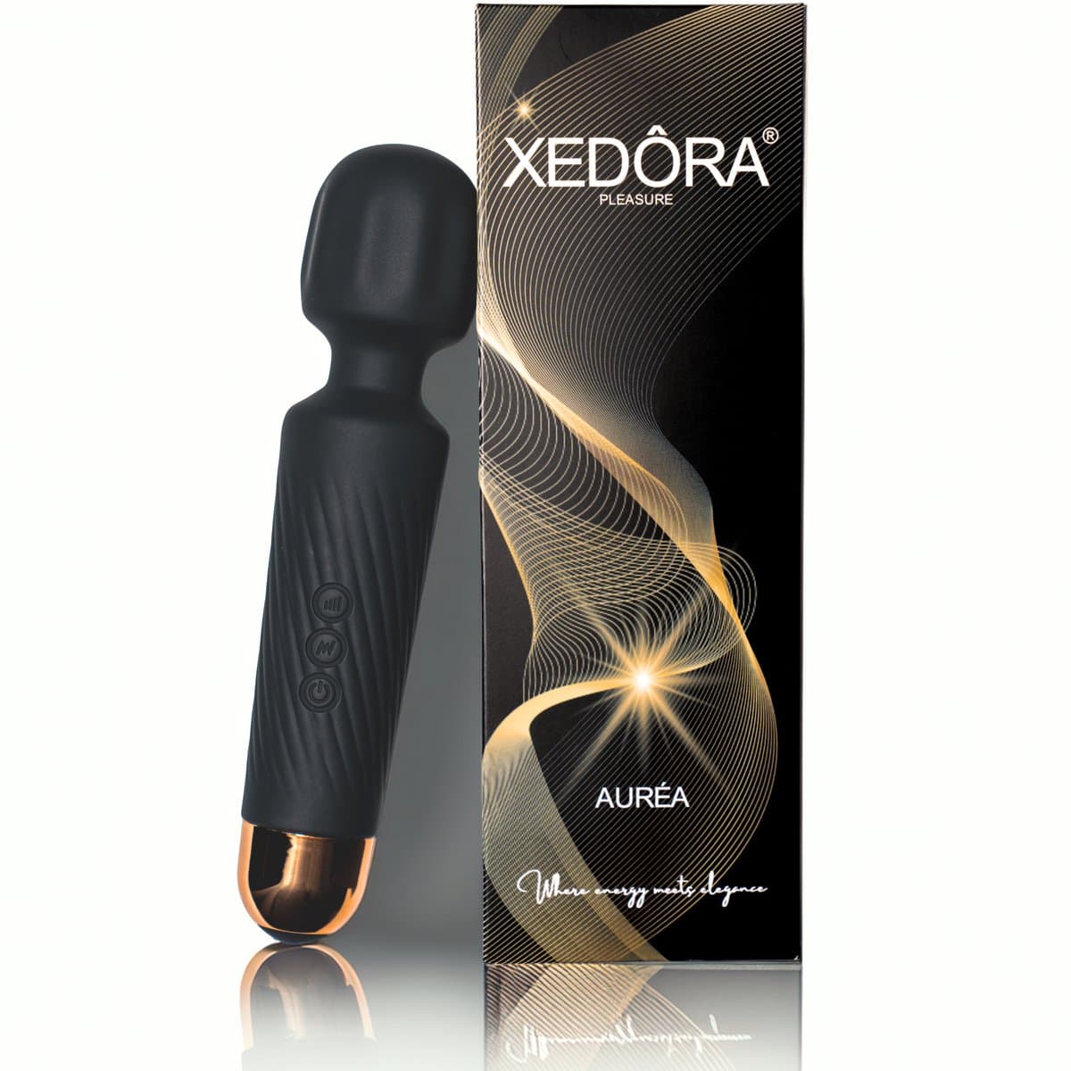 Xedôra® Auréa Wand Massager - Vibrators voor Vrouwen - Krachtige Clitoris Stimulator - 20 Standen - Stil & Discreet - Sex Toys voor Vrouwen - Seksspeeltjes - Ideaal cadeau voor haar - Magic Wand - (EAN: 8720892695307): Waarom ik er überhaupt naar ...