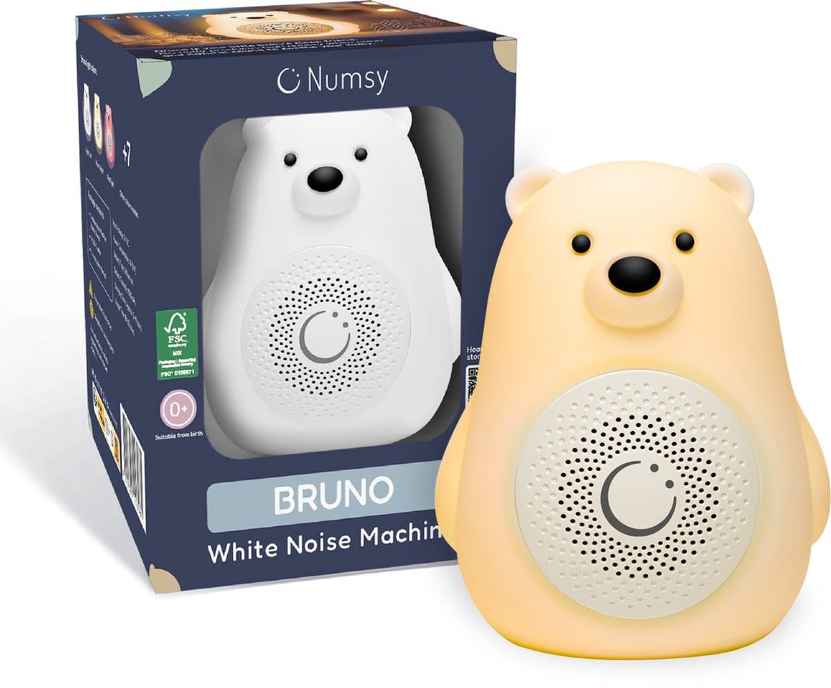 Numsy Bruno White Noise Machine Baby - Witte Ruis Apparaat - 2026 (EAN: 8721325113085)